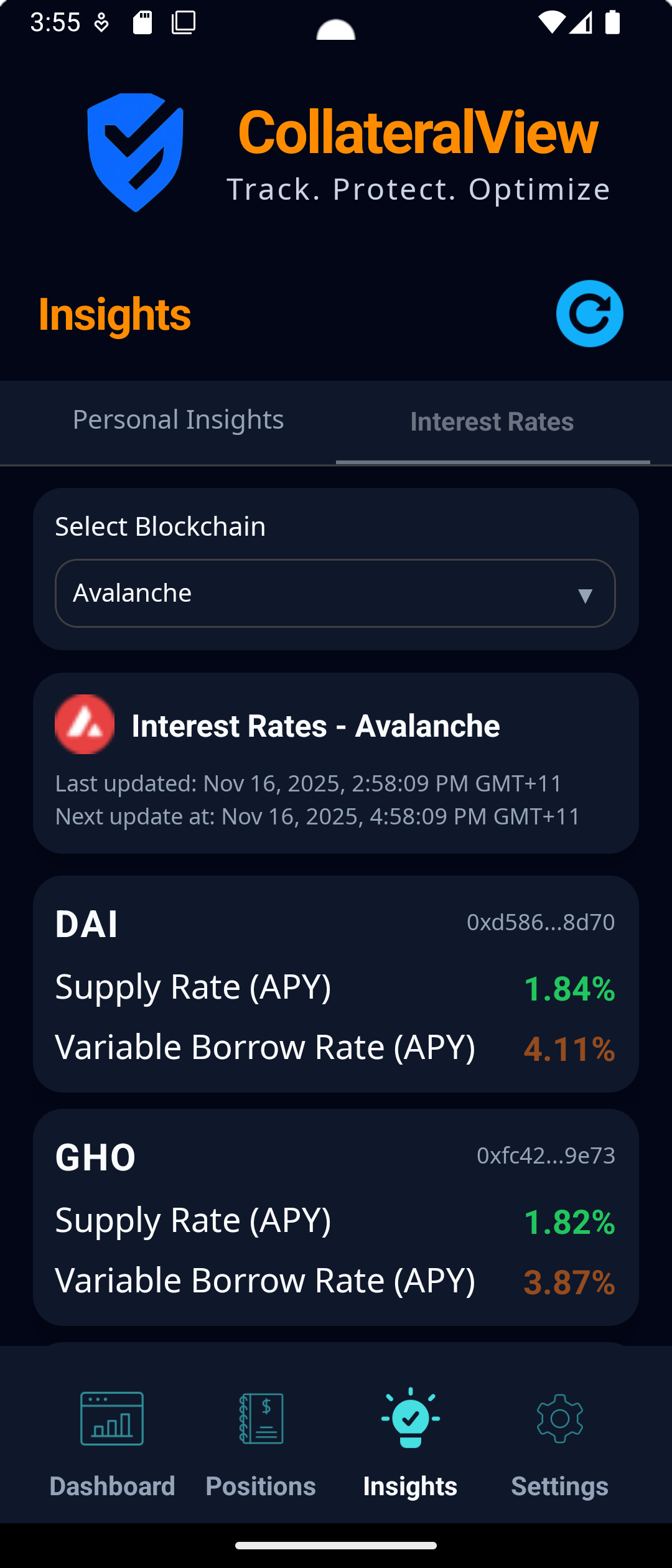 Interest Rates - Compare interest rates
